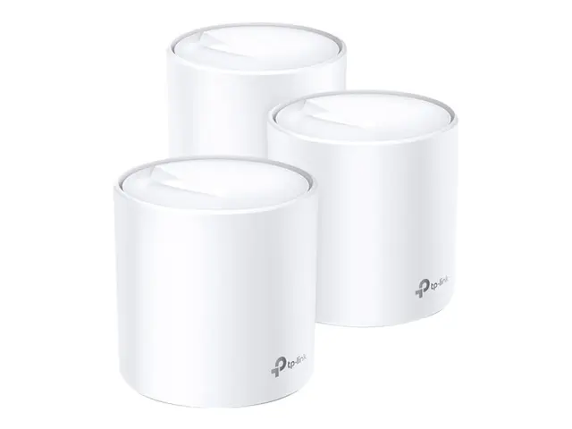 TP-Link Deco X60 - Wi-Fi-system (3 rutere) 1GbE Wi-Fi 6 Dobbeltbånd