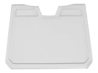 Ergotron CareFit Pro - Monteringskomponent (dokumentholder) medisinsk - blank - vognmonterbar - for P/N: C52-1201-1, C52-2201-1