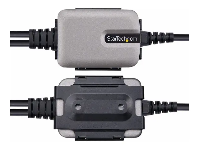 StarTech.com 13ft (4m) 2-Port USB to Serial Adapter Cable, Interch...