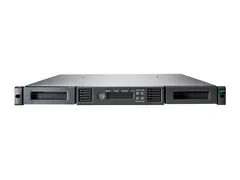 HPE Storage MSL 1/8 - Automatisk båndlaster 96 TB / 240 TB - spor: 8 - LTO Ultrium (12 TB / 30 TB) - Ultrium 8 - maks antall stasjoner: 1 - Fiberkanal - kan monteres i rack - 1U - strekkodeleser