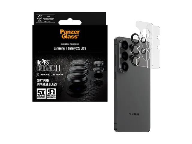 PanzerGlass Hoops Ceramic II - Linsebeskytter for mobiltelefon Sam...