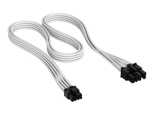 CORSAIR - Strømkabel 8-pins PCIe-strøm (6+2) (hunn) til 65 cm flat...