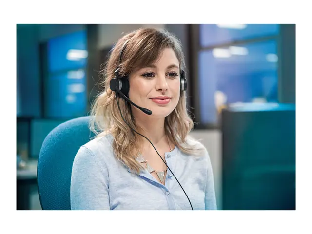 Jabra BIZ 2300 QD Duo - Hodesett - on-ear - kablet