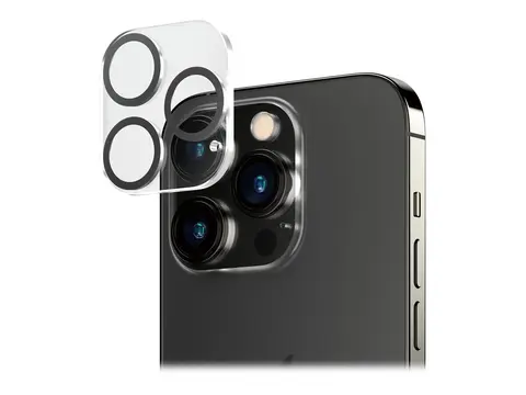PanzerGlass PicturePerfect - Linsebeskytter for mobiltelefon rammefarge svart - for Apple iPhone 14 Pro, 14 Pro Max