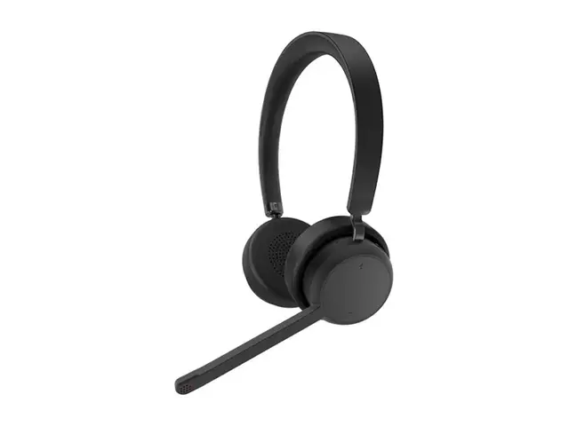 Lenovo - Hodesett on-ear trådløs svart