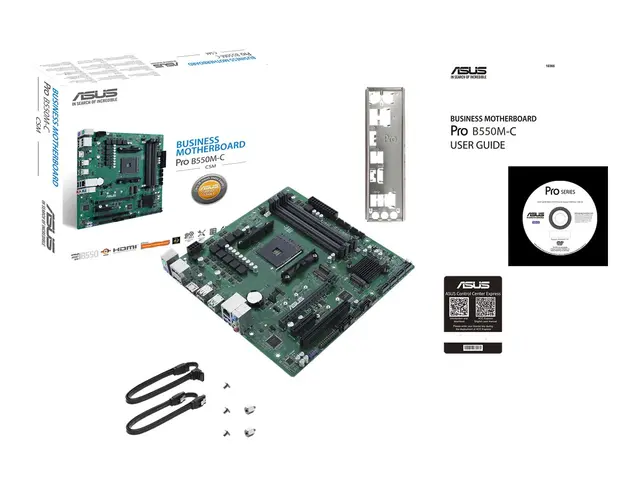 ASUS Pro B550M-C/CSM - Hovedkort micro ATX Socket AM4 AMD B550 Chi...
