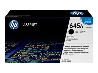 HP 645A - Svart - original - LaserJet - tonerpatron (C9730A) for Color LaserJet 5500, 5550