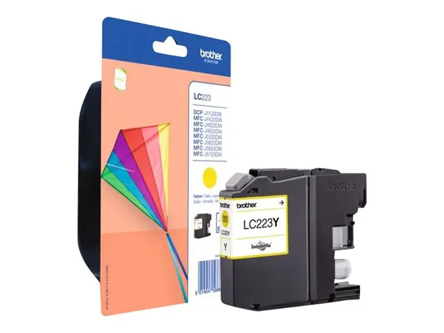 Brother LC223Y - Gul original blekkpatron for DCP-J4120DW, DCP-J56...
