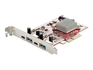 STARTECH.COM 4 Port USB PCIe Card - 10Gbps USB PCI Express Expansion Card w