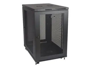 Eaton Tripp Lite Series 18U Rack Enclosure Server Cabinet 33&quot; Deep w/ Doors &amp; Sides Rack skap - svart - 18U - 19&quot;