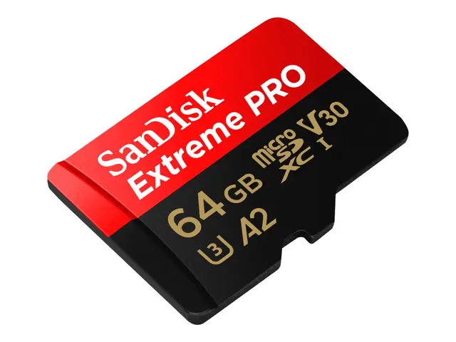 SanDisk Extreme Pro - Flashminnekort (microSDXC til SD-adapter ink...
