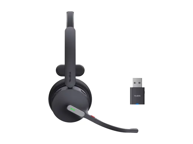 Yealink WH64 Hybrid Mono - Hodesett on-ear DECT / Bluetooth trådlø...