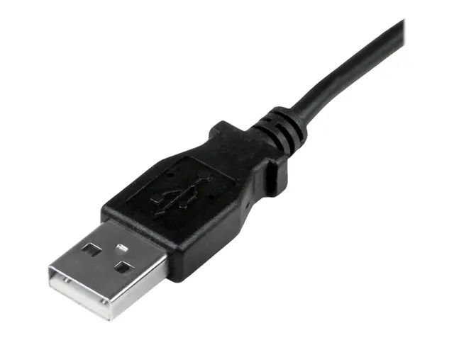 StarTech.com 1m Mini USB Cable Cord - A to Up Angle B Angled 1x (M...