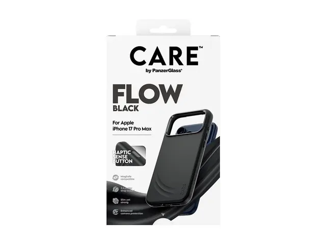 CARE by PanzerGlass Flow - Baksidedeksel for mobiltelefon - haptic...