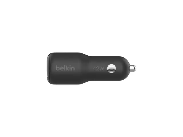 Belkin BoostCharge - Bilstrømadapter 42 watt PD 3.0, Fast Charge 2...