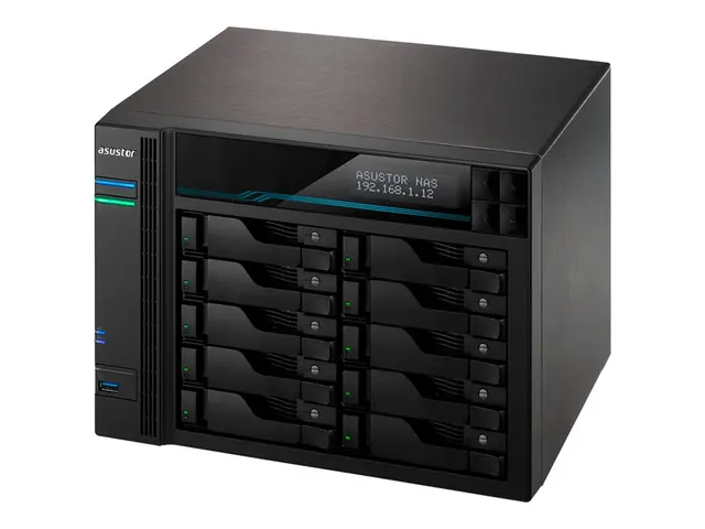 ASUSTOR Lockerstor 10 Pro AS7110T - NAS-server - 10 brønner - SATA...