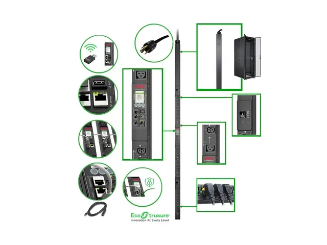 APC Rack PDU 9000 Switched APDU9941 - Strømfordelerenhet (kan mont...
