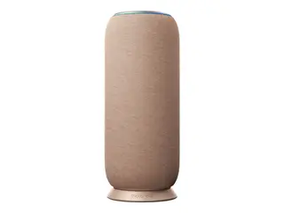 Motorola Moto sound flow - Høyttaler for bærbar bruk - trådløs - Bluetooth, Wi-Fi - Appstyrt - 30 watt - toveis - pantone varm taupe