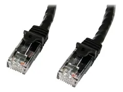 STARTECH 5 m Black Snagless Cat6 UTP Patch Cable - ETL Verified