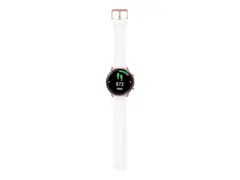 Doro Watch - Rosa - smartklokke med stropp TPU-silikon - hvit - display 1.28&quot; - Bluetooth - 45 g