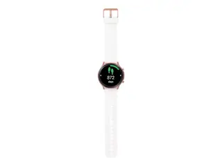 Doro Watch - Rosa - smartklokke med stropp TPU-silikon - hvit - display 1.28&quot; - Bluetooth - 45 g