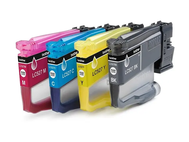 Brother LC527 Value Pack - 4-pack svart, gul, cyan, magenta origin...
