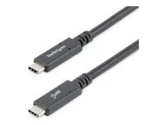 StarTech.com USB C to USB C Cable 6 ft / 1.8m - 5A PD - USB-IF Certified - M/M - USB 3.0 5Gbps - USB C Charging Cable - USB Type C Cable (USB315C5C6) - USB type C-kabel - 24 pin USB-C til 24 pin USB-C - 1.8 m