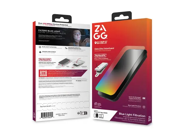 ZAGG InvisibleShield Glass Elite VisionGuard - Skjermbeskyttelse f...