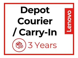 Lenovo Depot - Utvidet serviceavtale - deler og arbeid (for notebook'er) 3 år (fra opprinnelig kjøpsdato for utstyret) - for IdeaPad 5 14ALC05; 5 14IIL05; 5 15IIL05; IdeaPad Flex 5 15ALC05; IdeaPad L340-17IRH Gaming