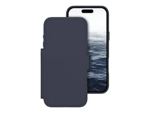 dbramante1928 Lynge - Lommebok for mobiltelefon MagSafe-samsvar - deep water - for Apple iPhone 17 Pro Max, 18 Pro Max
