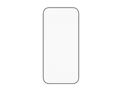 PanzerGlass - Skjermbeskyttelse for mobiltelefon ultravid passform m. EasyAligner - glass - rammefarge svart - for Apple iPhone 16 Pro, 17