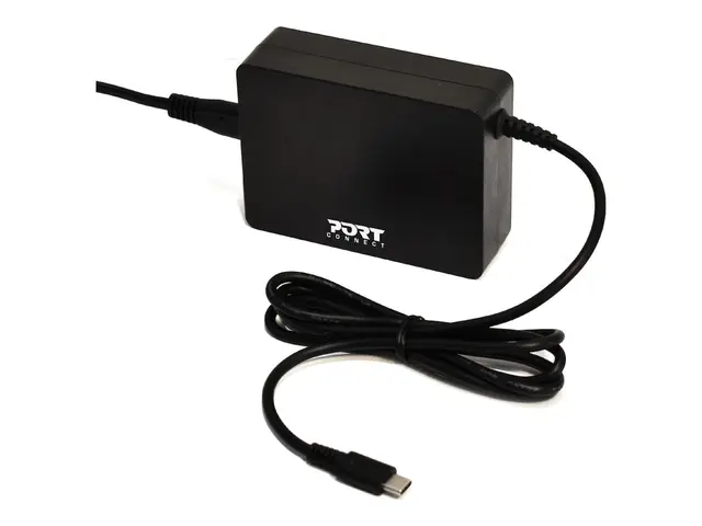 PORT Connect POWER SUPPLY TYPE C - Strømadapter AC 100-240 V 90 wa...