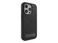 ZAGG Denali Snap - Baksidedeksel for mobiltelefon robust - MagSafe-samsvar - svart - for Apple iPhone 15 Pro
