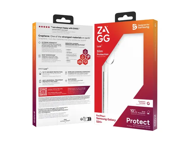 ZAGG Luxe - Baksidedeksel for mobiltelefon blank Samsung Galaxy S24+