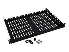 Eaton Tripp Lite Series Rack Enclosure Cabinet Cantilever Fixed Shelf 40lb Capacity 1URM Rack-hylle - svart - 1U