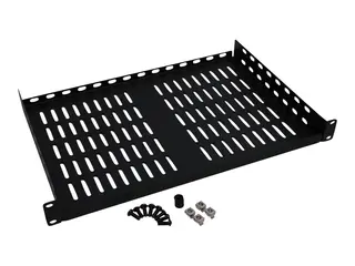 Eaton Tripp Lite Series Rack Enclosure Cabinet Cantilever Fixed Shelf 40lb Capacity 1URM Rack-hylle - svart - 1U