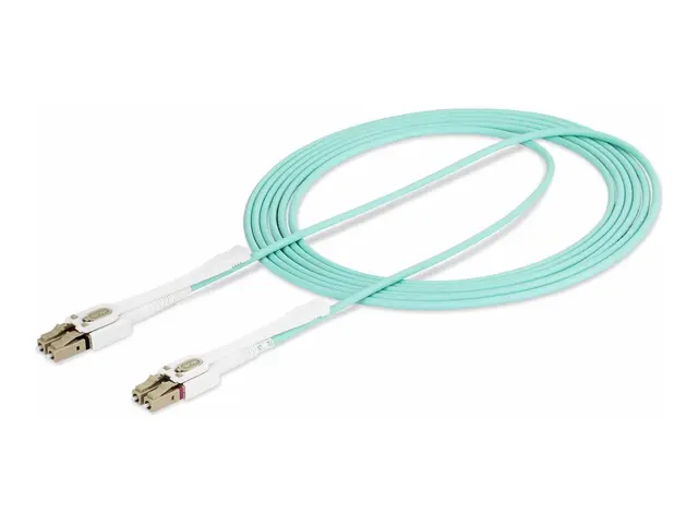 StarTech.com 3m (10ft) LC to (UPC) OM4 Multimode Fiber Optic Cable...