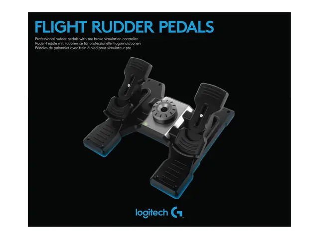 Logitech Flight Rudder Pedals - Pedaler - kablet - for PC