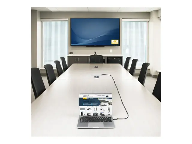 Startech 50ft (15.2m) USB-C to HDMI 2.0 Active Optical Cable, 4K 6...