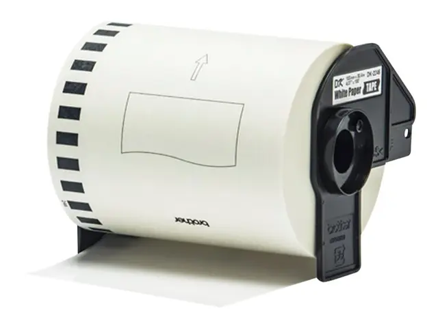 Brother DK-22246 - Papir - svart på hvitt - Rull (10,3 cm x 30,48 ...