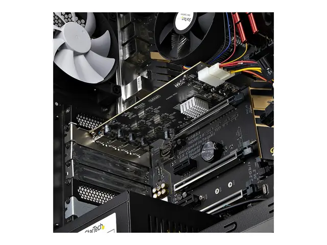 StarTech.com 4-Port USB-A PCIe Card, USB 3.2 5Gbps, 4x Controllers...