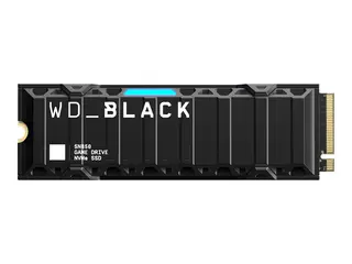 WD Black SN850 NVMe SSD WDBBKW0010BBK SSD - 1 TB - intern - M.2 2280 - PCIe 4.0 x4 (NVMe) - integrert kj&#248;le - for Sony PlayStation 5