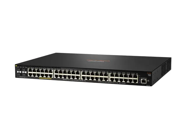 HPE Aruba 2930F 48G PoE+ 4SFP+ TAA - Switch - L3 - Styrt - 48 x 10...