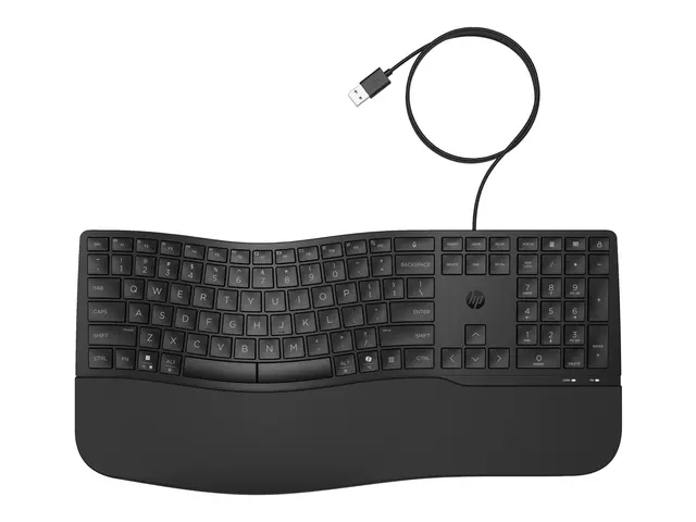 HP 485 Comfort - Tastatur multi-enhet, 23 programmerbare taster, 3...