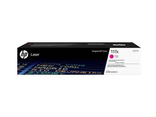 HP 117A - Magenta - original - tonerpatron (W2073A) - for Color La...