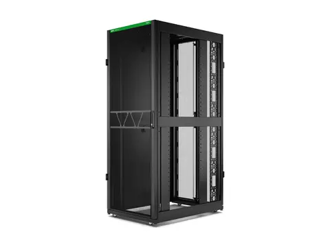 APC NetShelter SX Gen 2 - Rack skap - 1991 H x 750W x 1070D mm, med sider står på gulv - svart - 42U - 19" - TAA-samsvar - for P/N: SMT1000RM1U, SMT750RM1U, SRTL10KRM4UT, SRTL5KRM2UI-HW, SRTL5KRM2UT-HW, SRTL8KRM4UT