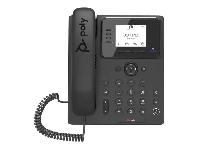 Poly CCX 350 for Microsoft Teams - VoIP-telefon svart