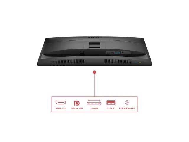 AOC Q27E4U - LED-skjerm 27" 2560 x 1440 QHD @ 120 Hz IPS 250 cd/m²...