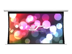 Elite Screens Saker Tab-Tension Series SKT120XHW-E10 Projeksjonsskjerm - takmonterbar, veggmonterbar - motorisert - 110 V - 120" (305 cm) - 16:9 - MaxWhite FG - hvit emalje