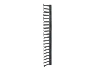 APC - Rack-kabelføringssett - svart - 20U TAA-samsvar (en pakke 4) - for P/N: NBPD0160A, NBWL0355A, SMX2KR2UX145, SMX3KR2UNCX145, SRT1000RMXLI, SRT1000RMXLI-NC